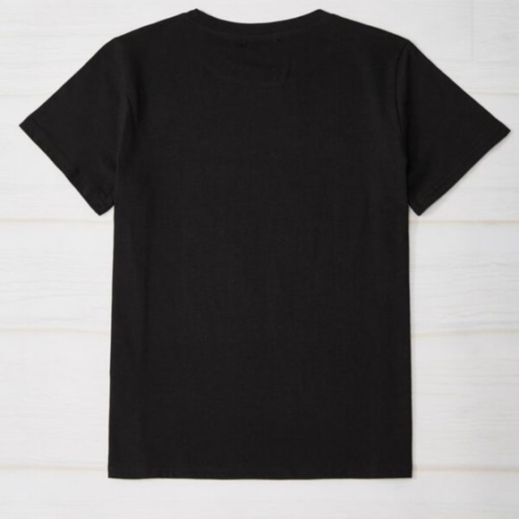 Blood type: Coffee black graphic tee - Picture 2 of 3